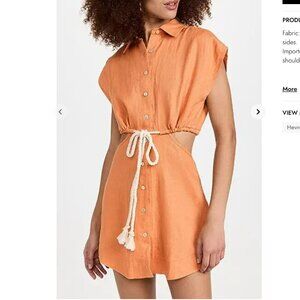 Hevron Simona Dress - Mango Sorbet Color - sz Medium